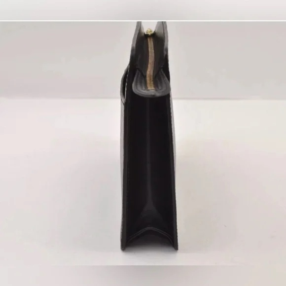 Louis Vuitton Epi Pochette Homme Black Vintage Clutch EUC - Picture 6 of 17